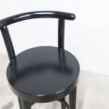 Pair of Baumann high stools, Dialog model, 79 cm