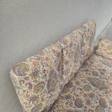 Louis Philippe style floral decor sofa bench from the nap period