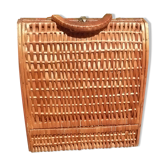 Malette porte bouteille vintage