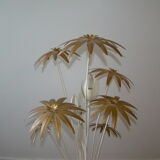Vintage floral floor lamp Hans Kogl
