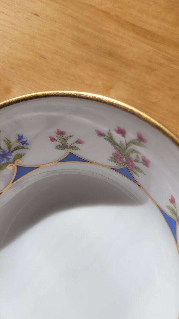 4 bols à thé bernardaud