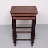 Antique England Victorian nesting tables 1880s