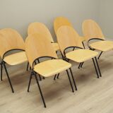 Set of six chairs, Danish design, 70s, made in Denmark