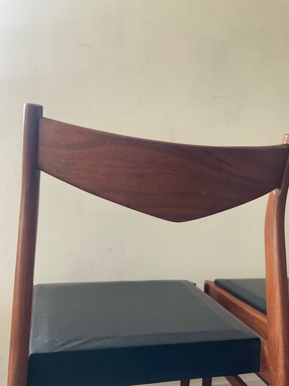 Pair of Scandinavian teak chairs, 1960s