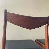 Pair of Scandinavian teak chairs from the 60s