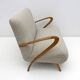 Mid-Century Modern Italian  Bouclè Settee, 1950s