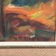 Original Swedish Oil on Panel – “Landscape with Figures” by Lars Niklasson