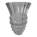 Molded glass vase "thorns"