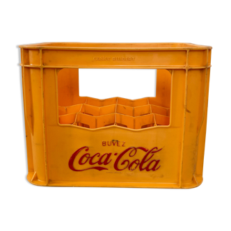 French vintage Coca-Cola case