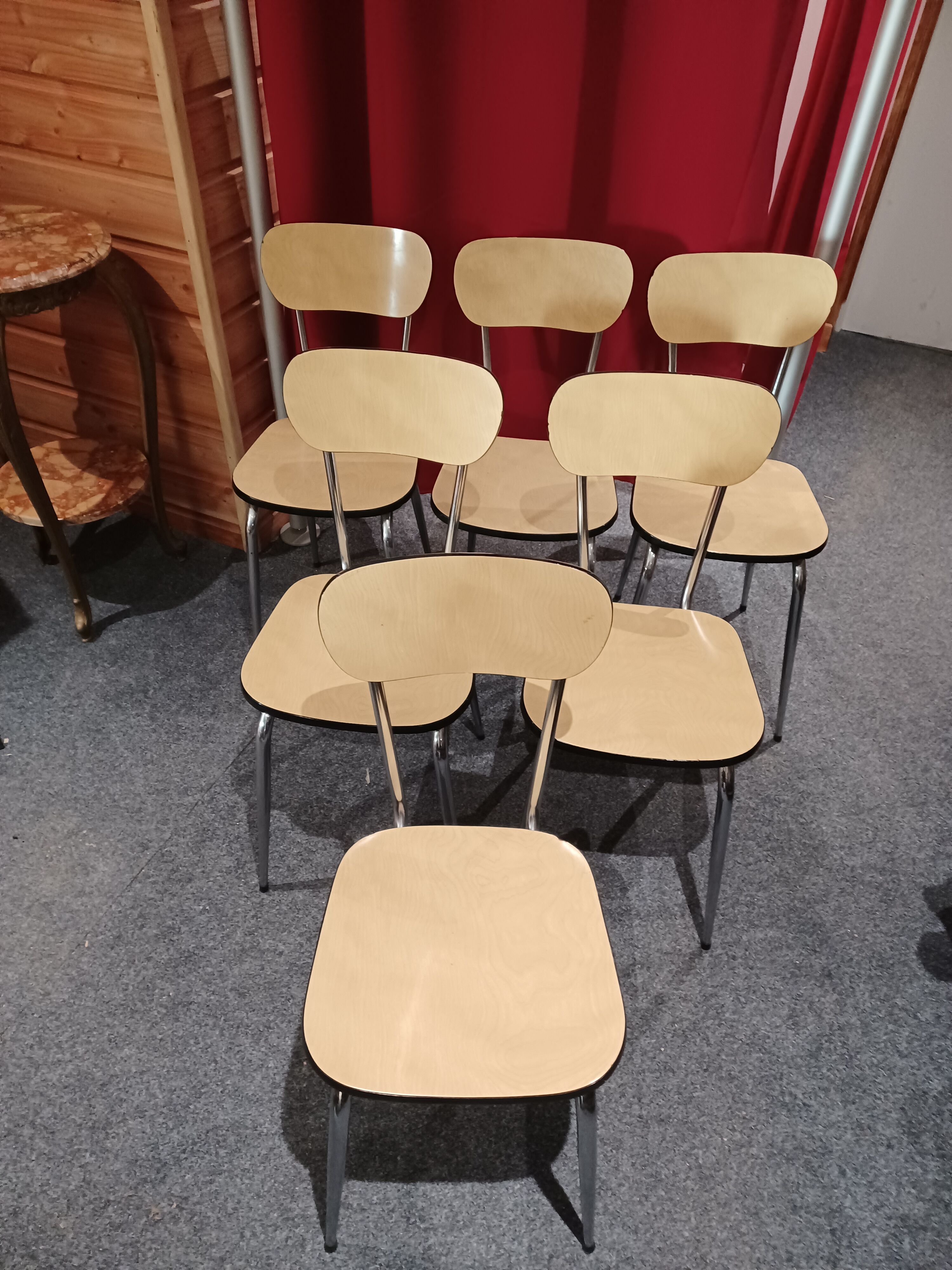 Formica chairs