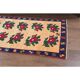 1970s Vintage Turkish Oushak Handmade Wool Cotton Orange Area Rug 102x155
