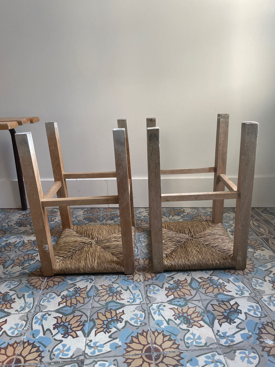 Duo mulched stools