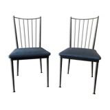 Duo of chairs Colette Gueden 50s