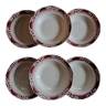 Assiettes creuses Badonviller