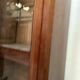 Window furniture in two bodies Napoleon III Mahogany and veneer XIX century