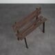 Unique sculptural corten steel bench, Netherlands, 1990s