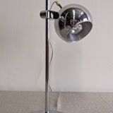 Chrome Eye Ball lamp, Space Age, Germany circa 1970.