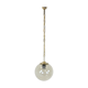 Hanging lamp Kamenický Šenov, 1970