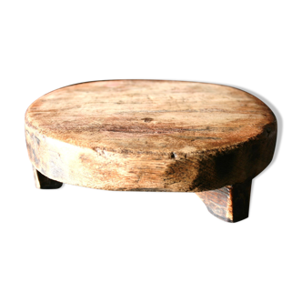 Brutalist cutting board, wooden decoration
