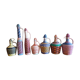 Lot de 7 bouteilles scoubidou