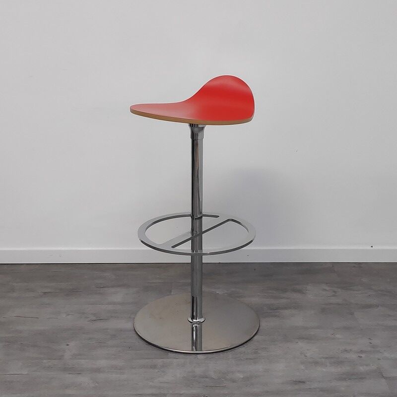Tabouret de bar rouge