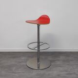 Red bar stool