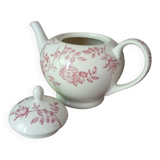 Théière décor à la rose de Churchill - England