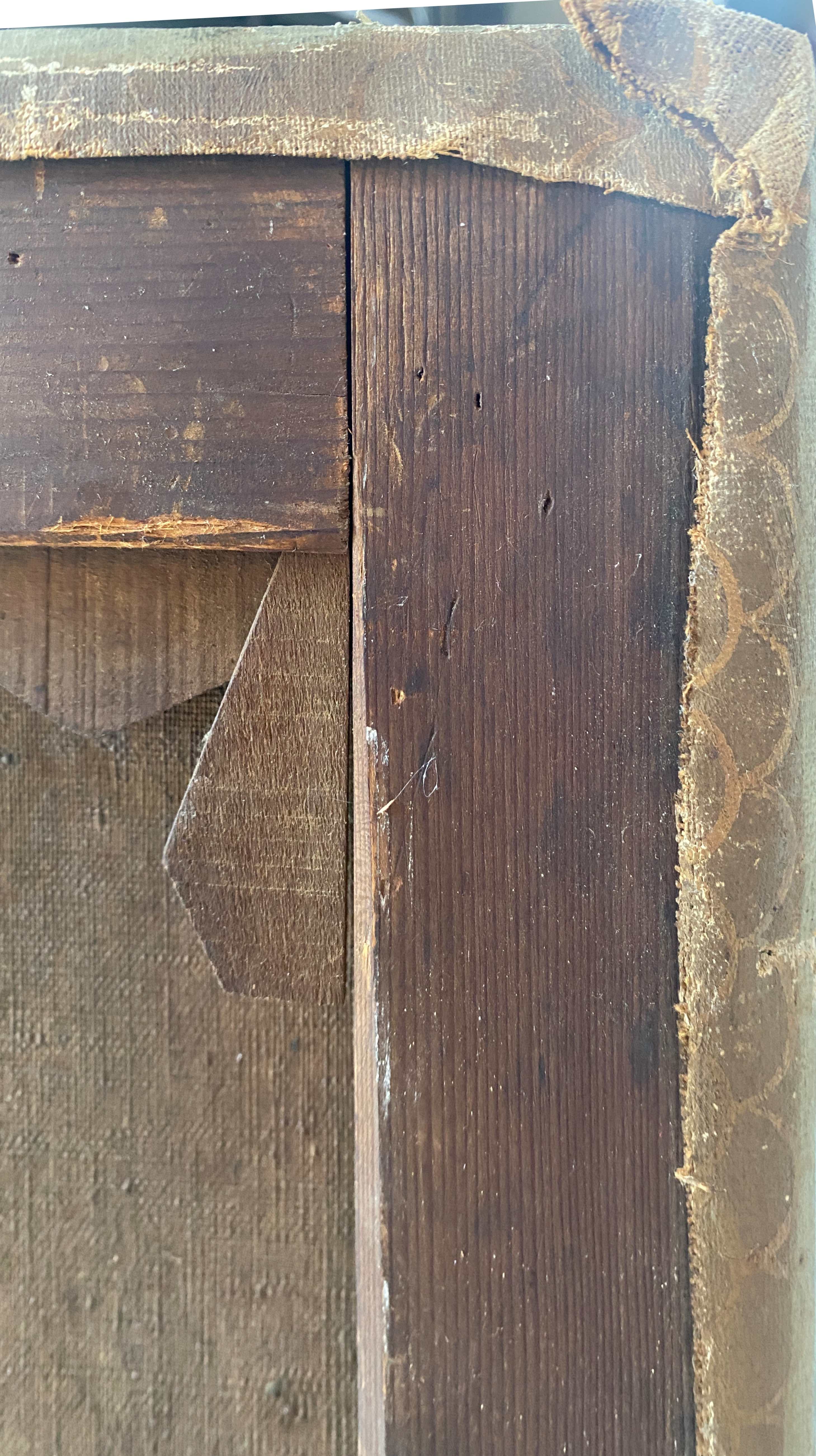 HST painting "Animated undergrowth" Post impressionist signed (XIX°/XX°)