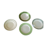 Set of 4 flat plates