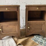 Pair of art deco style bedside tables