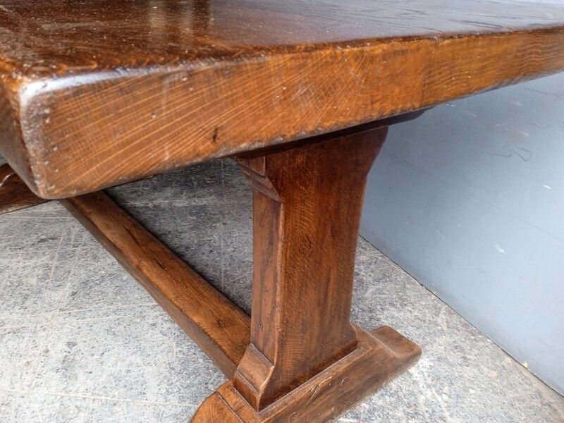 Monastery table / farm in solid chene ep 1940