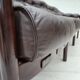 1970s, Scandinavian 3-seater sofa by Arne Norell, furniture leather.