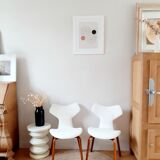 Pair of chairs Grand Prix by Arne Jacobsen