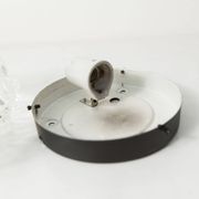 1960s floral round ceiling light