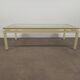 Glass and metal coffee table Pierre Vandel