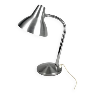 Lampe flexible alu brossé années 60
