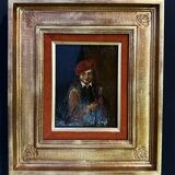 "Tronie" Portrait in a Beret - Dutch School of the 18th Century