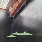 Enamelled sheet metal suspensions