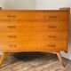 COMMODE Pieds Compas VINTAGE