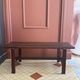 Teak bench Ezio Longhi