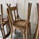 Chaises bistrot des années 40