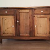 Base de commode en pin de campagne, sud de l'Italie, fin du XIXe siècle