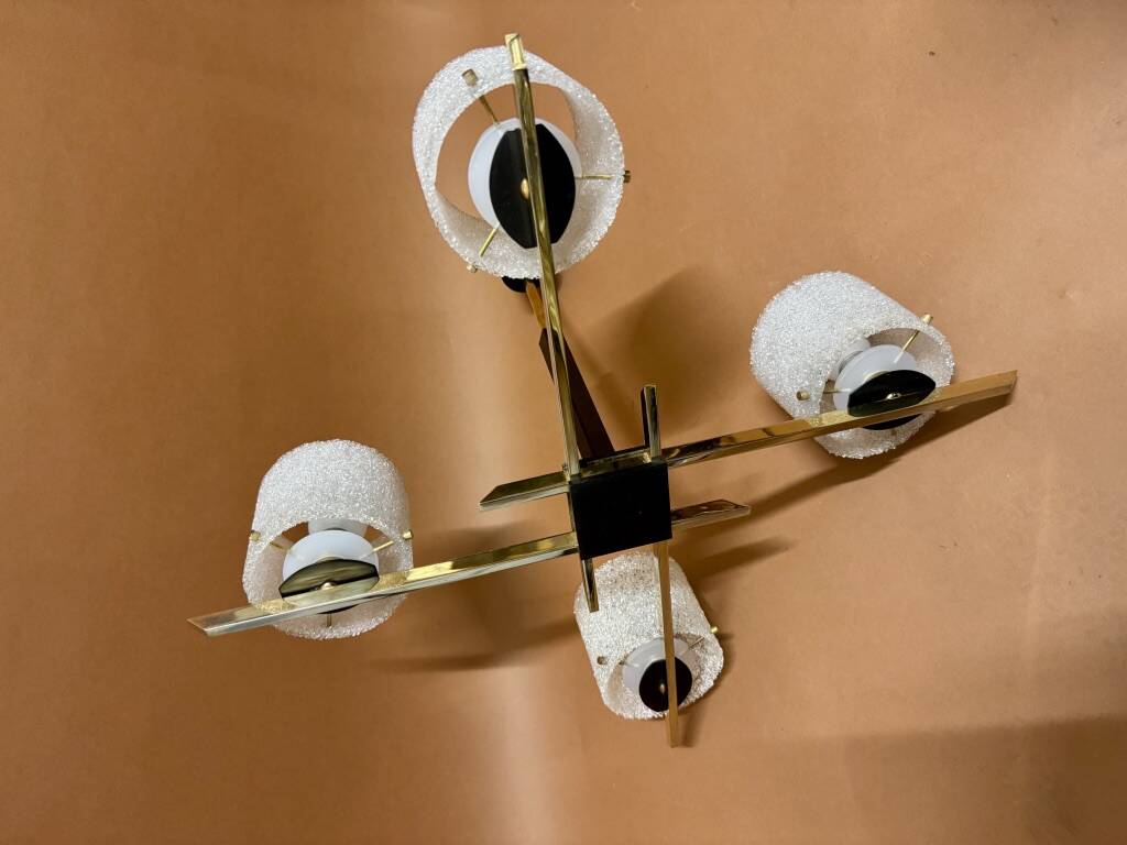 Arlus house chandelier France 1950