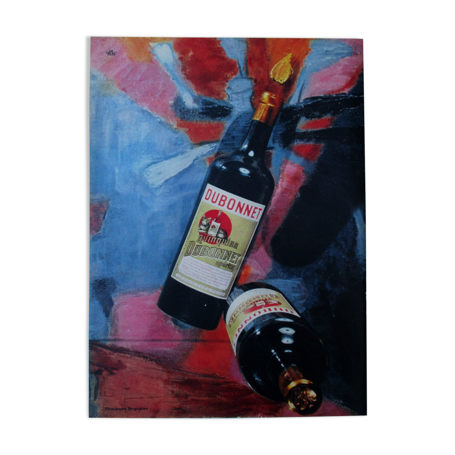 Dubonnet advertising from the 50s
