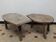 Pair of Vintage Tripod Low Stools