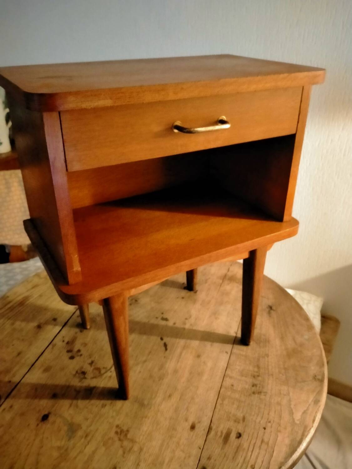 Vintage bedside table