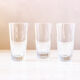 3 high glasses