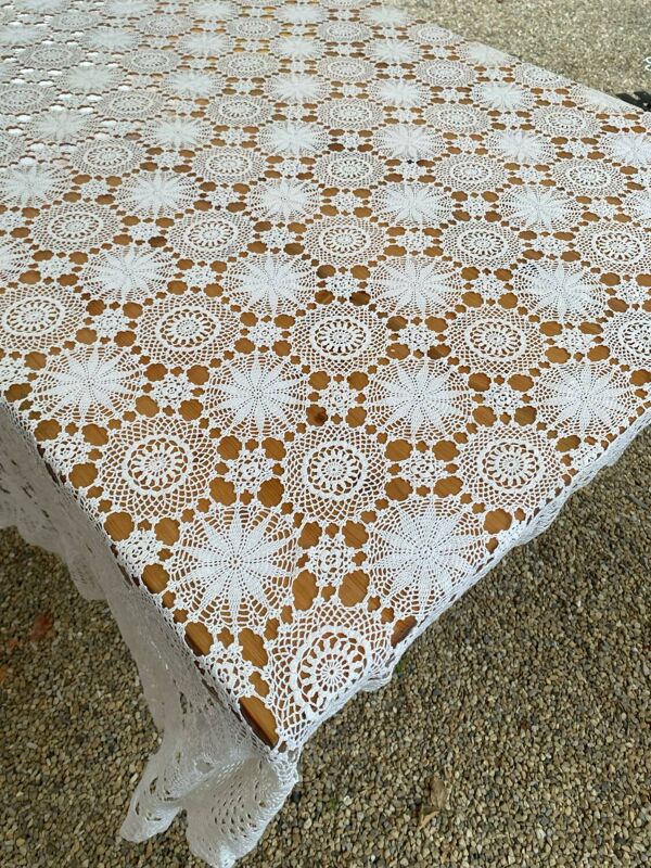 Dessus de lit en crochet