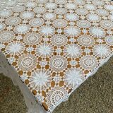 Crochet bedspread