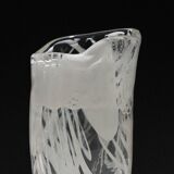 Vase de forme libre en verre lattimo, 1960s